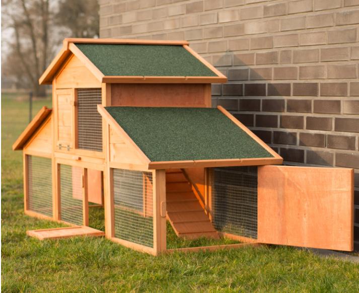 XXL-hok kippenhok 2m10x1mx70cm Nieuw konijnencavia, Dieren en Toebehoren, Knaagdieren en Konijnen | Hokken en Kooien, Nieuw, Kooi