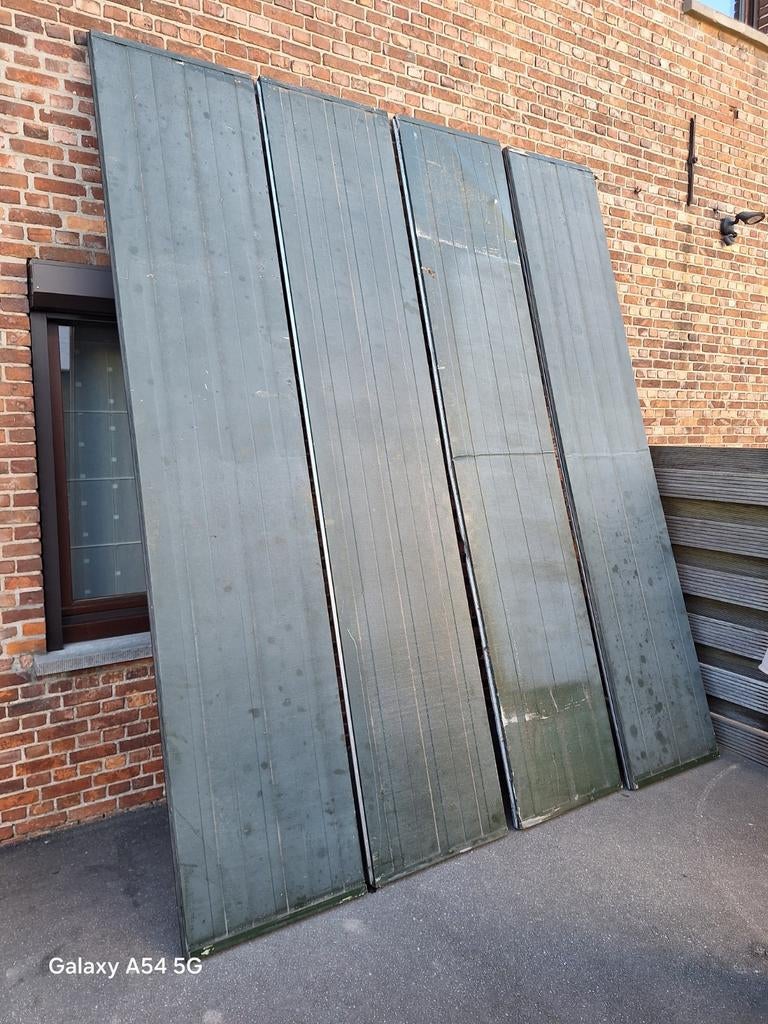 4x poort paneel, Ophalen