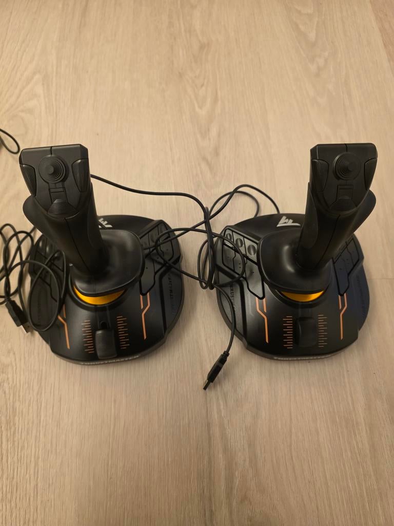 Joysticks Thrustmaster, Enlèvement