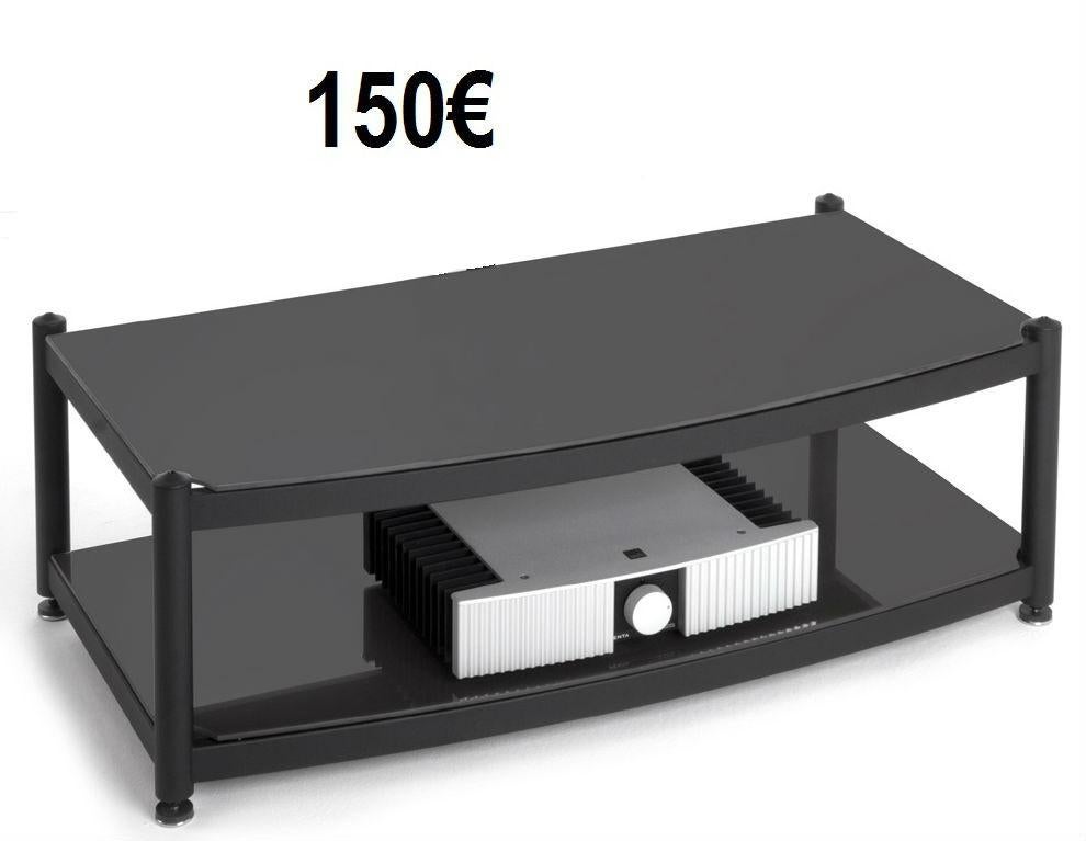 meuble tv multimedia à roulettes ou découplage, Moins de 100 cm, 100 à 150 cm, Enlèvement, Utilisé