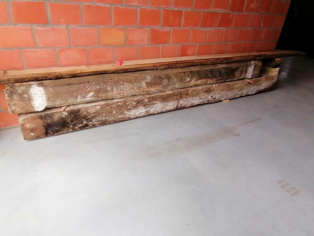 Eiken balken, Tuin en Terras, Ophalen, Balken