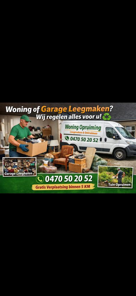 Woning opruimen? Wij regelen alles voor u!, Offres d'emploi, Emplois | Chauffeurs