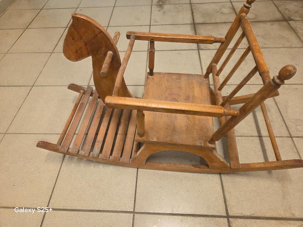 Balancelle Vintage(années 30)bois pour petit enfant, Enfants & Bébés, Enlèvement, Utilisé, Autres types