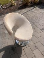 Oude draaizetel kare design zelf het stof te poesten, Huis en Inrichting, Fauteuils, Ophalen, Gebruikt, Stof, Vintage
