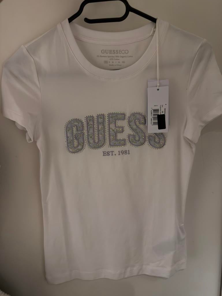 Nouveau t-shirt Guess, Enlèvement ou Envoi, Neuf, Taille 34 (XS) ou plus petite