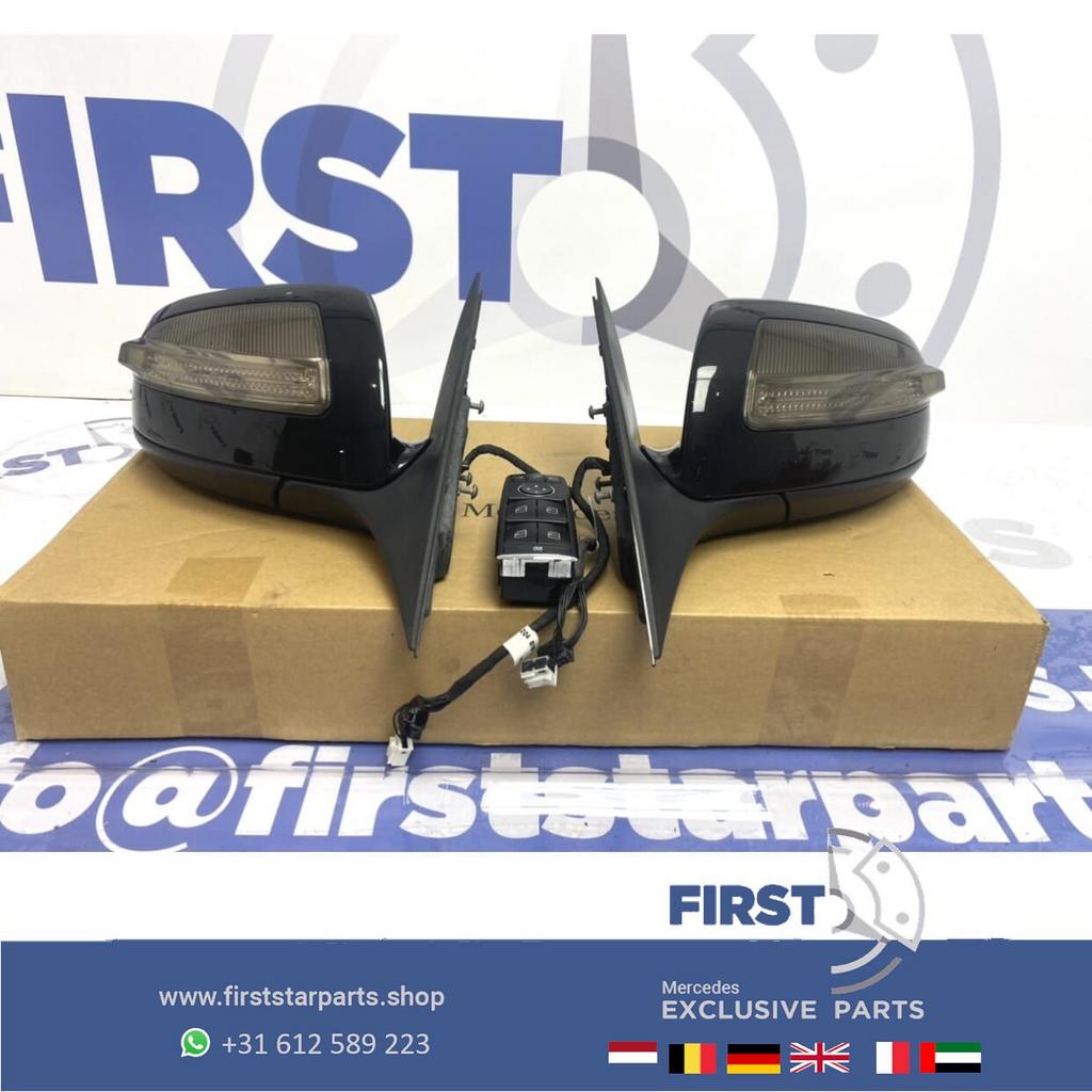 W204 C63 AMG Elektrisch inklapbare spiegels Set Mercedes C, Utilisé, -, -, Enlèvement ou Envoi