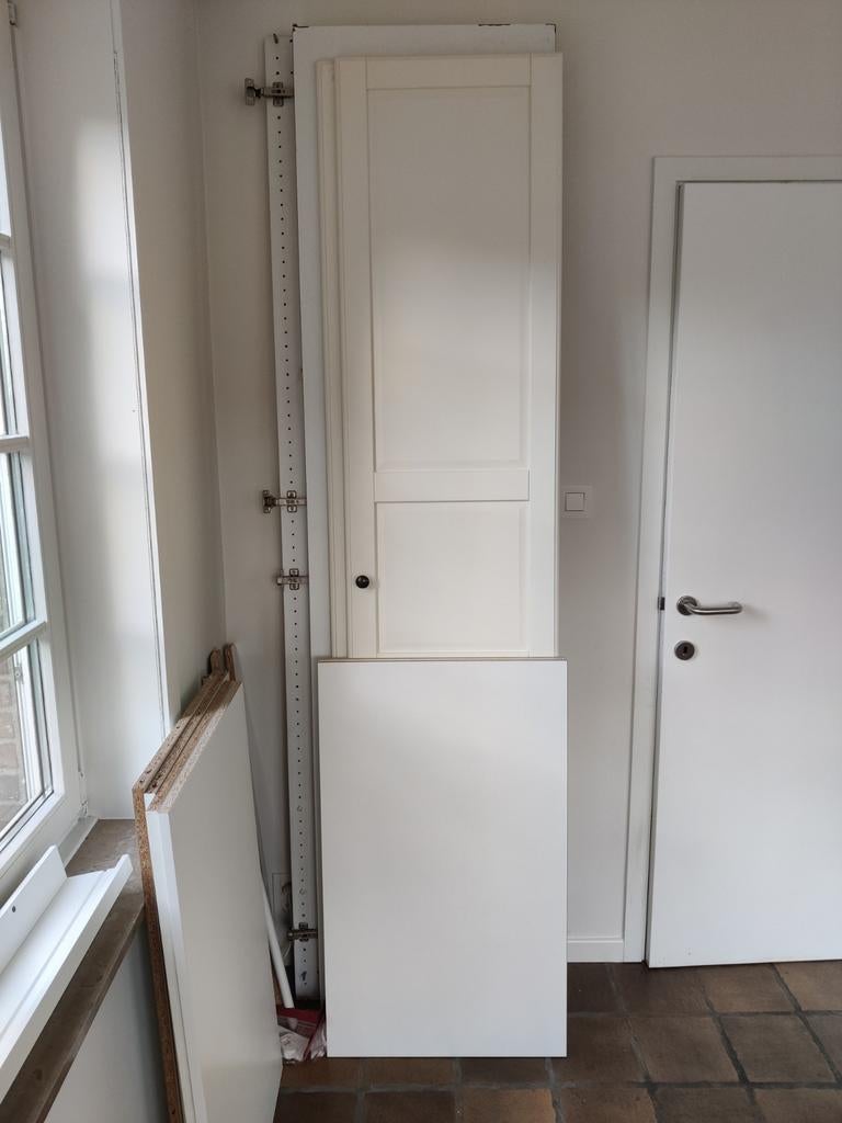 Ikea kleerkast wit 2 deuren, Huis en Inrichting, Kasten | Kleerkasten, Ophalen, Gebruikt