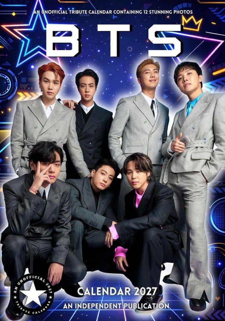 Calendrier BTS 2027 en précommande, Divers, Calendriers, Neuf, Calendrier annuel, Envoi