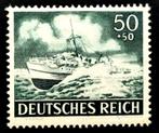 Deutsches Reich: S-22 Motortorpedoboot 1943 POSTFRIS, Enlèvement ou Envoi, Autres périodes, Non oblitéré