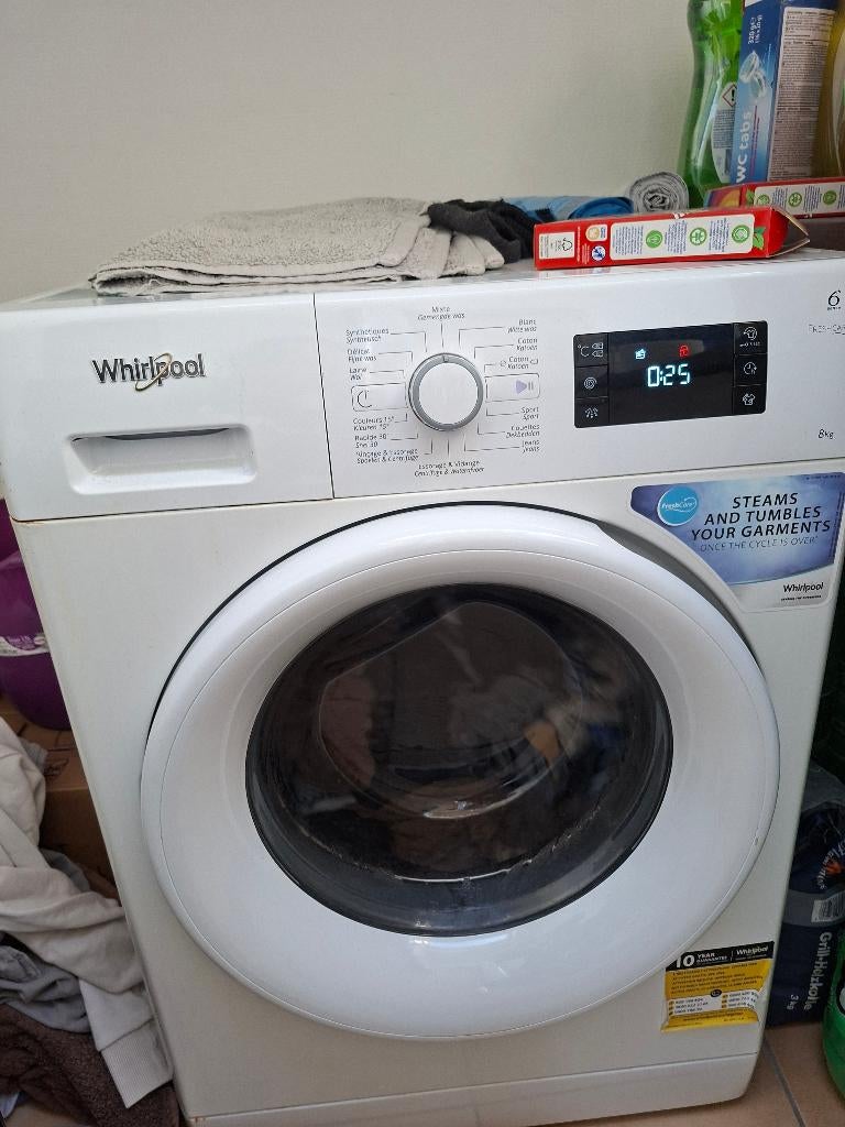 machine a laveè, 1200 à 1600 tours, 85 à 90 cm, Chargeur frontal, Enlèvement