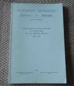 Documents servir l'histoire de la presse belge 1887 - 1914, Livres, Enlèvement ou Envoi, Utilisé