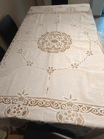 Couvre lit dentelle de burano, Maison & Meubles, Blanc