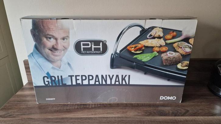 Domo Teppanyaki Piet Huysentruyt, Elektronische apparatuur, Grillplaten, Gebruikt, Tafelgrill, Ophalen