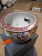 Bloempot, Tuin en Terras, Rond, Binnen, Zo goed als nieuw, Minder dan 40 cm