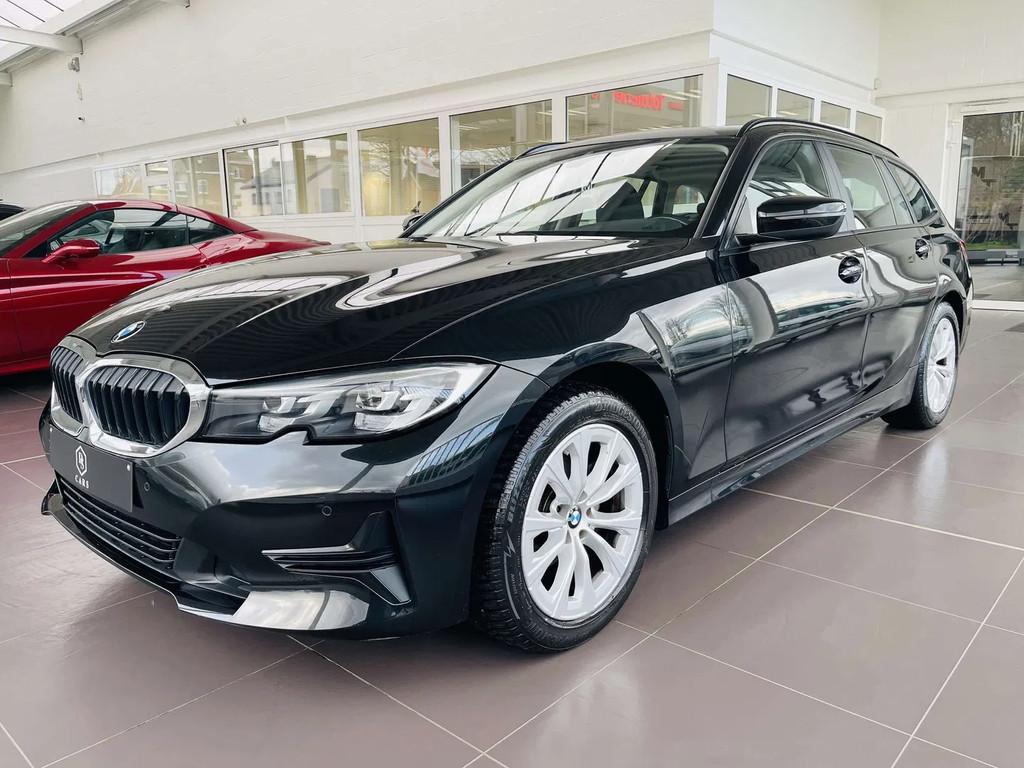 BMW 3 Serie 318 dA * GARANTIE + LED + GPS + CUIR *, Commande vocale, Achat, Euro 6, Entreprise