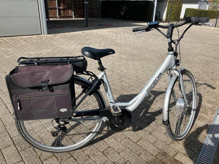 Elektrische damesfiets Minerva Voyager Comfort, Fietsen en Brommers, Elektrische fietsen, Ophalen