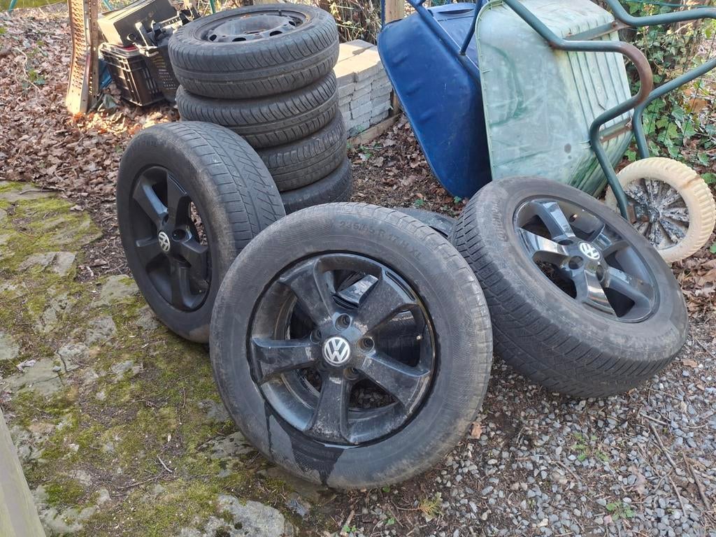 4 jantes vw touareg, cayenne 5x130-17", Autos : Pièces & Accessoires, Enlèvement, Neuf, Volkswagen