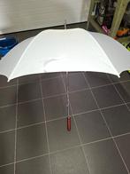 Witte paraplu, Handtassen en Accessoires, Paraplu's, Ophalen of Verzenden, Nieuw, Wit