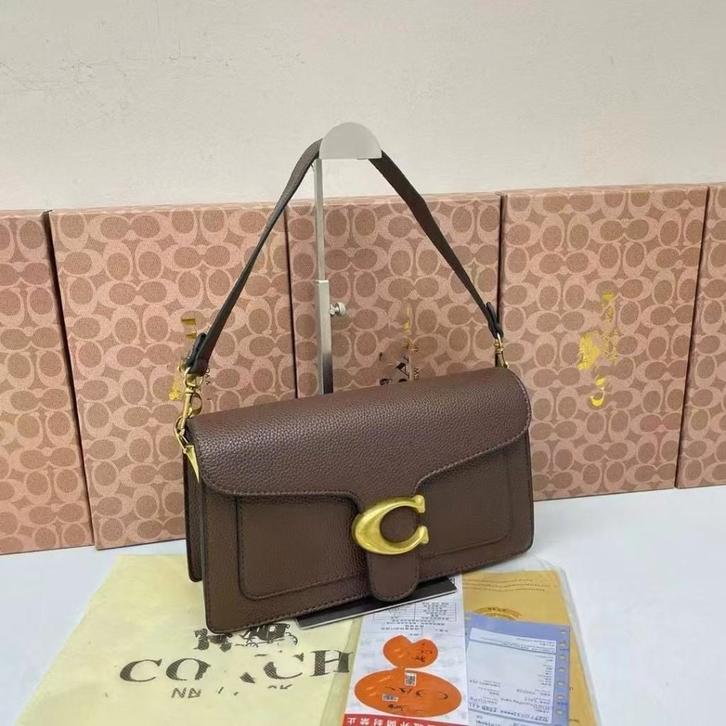 COACH Tabby 26 bag Brown, Handtassen en Accessoires, Tassen | Damestassen, Nieuw, Handtas, Bruin, Ophalen of Verzenden