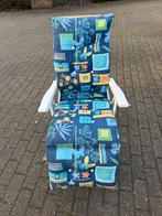 Chaise de jardin ajustable avec coussin, Jardin & Terrasse, Enlèvement, Utilisé