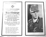 Duits bidprentje voor Alois Eisenberger, Ophalen of Verzenden