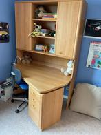 Bureau met kast, Maison & Meubles, Armoires | Meubles ordinateur, Enlèvement, Comme neuf