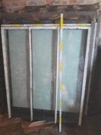 Groot zwart stalen dakraam 83 cm x 102 cm, Doe-het-zelf en Bouw, Ophalen, Gebruikt, 80 tot 120 cm, 80 tot 120 cm