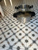 2 cocotte SEB 4L est 6L induction gaz, Enlèvement, Comme neuf