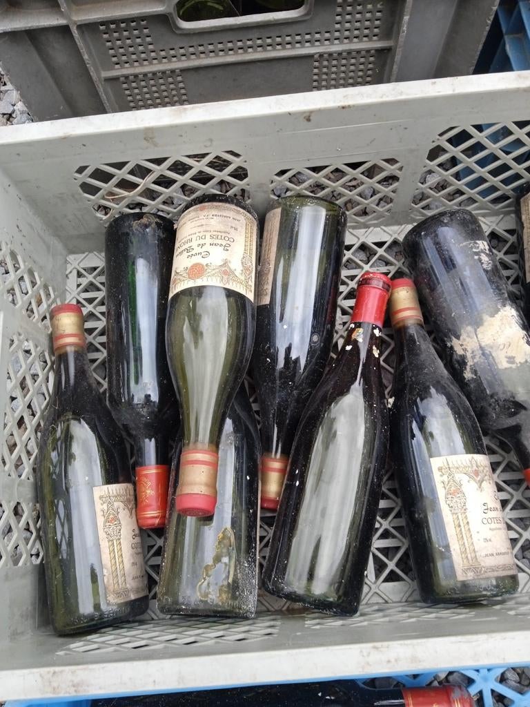 Lot de 55 bouteilles de vin, Enlèvement