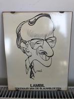 karikatuur LAMBIL (Blauwbloezen) 20 x 25, Ophalen