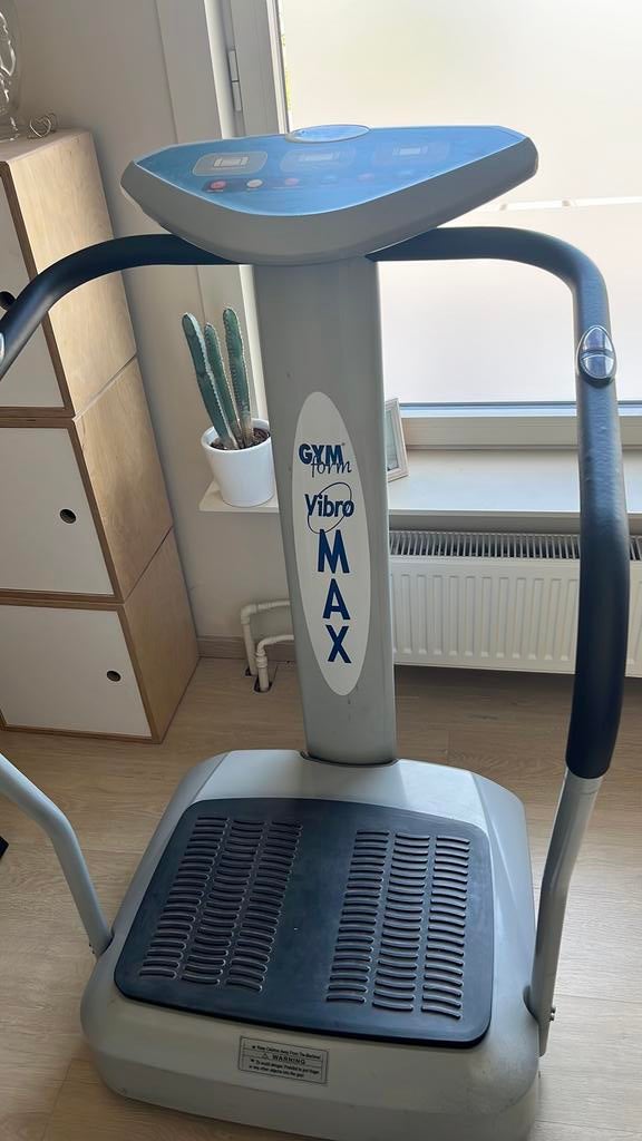 Professionele trilplaat vibro max zwaar toestel, Ophalen, Benen, Gebruikt, Trilplaat