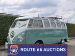 Volkswagen T1 Samba 23-Window | 1964 | Route 66 Auctions, Volkswagen, Zwart, Bedrijf, Handgeschakeld