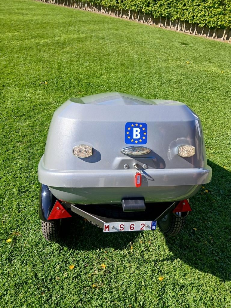 Remorque à bagages pour moto, Motos, Enlèvement, Comme neuf