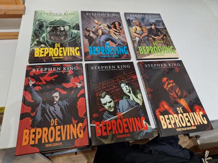 De Beproeving - Stephen King - complete reeks graphic novel, Livres, BD, Enlèvement