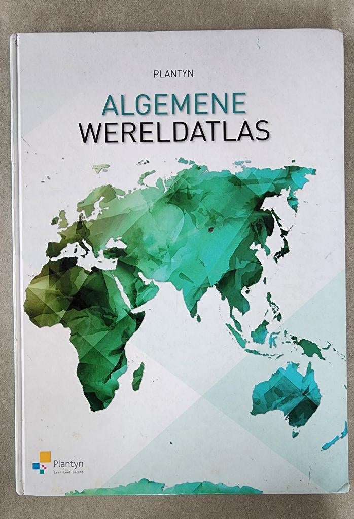 Atlas Algemene Wereldatlas Plantin, Livres, Atlas & Cartes géographiques, Enlèvement ou Envoi, Comme neuf, Belgique, Autres atlas