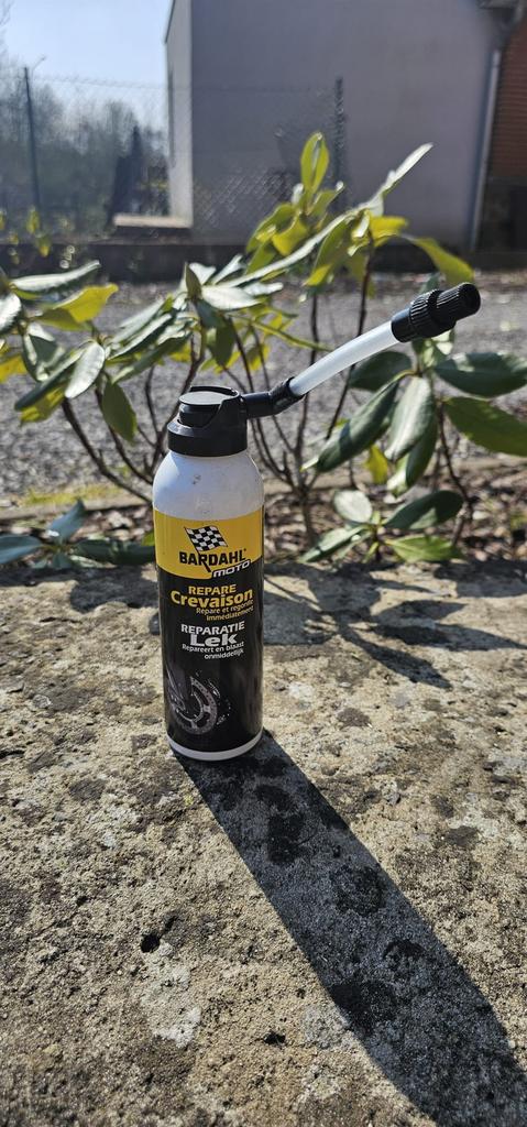 Bombe crevaison, Enlèvement