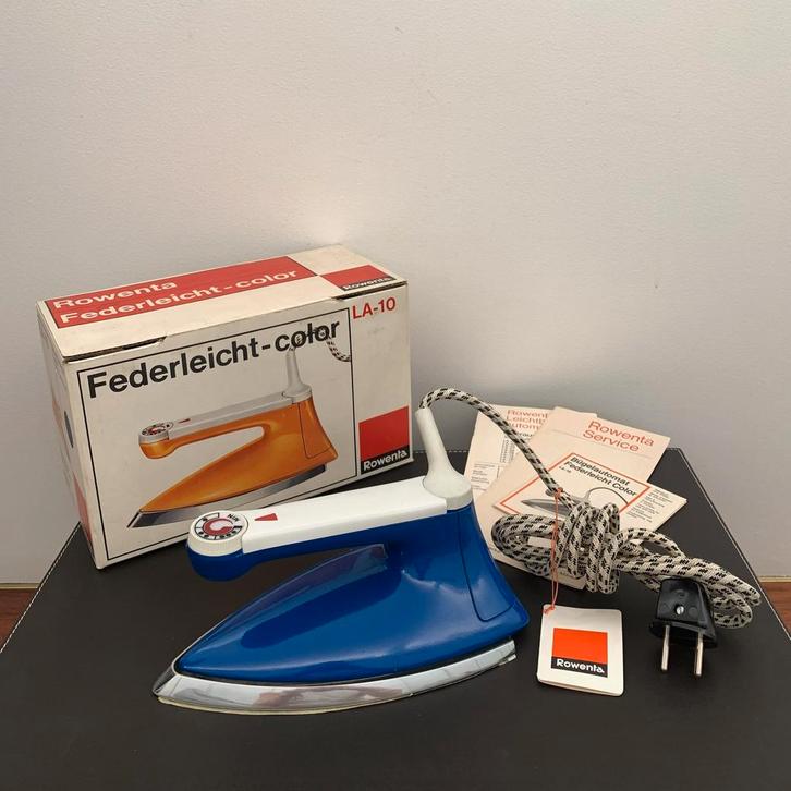 ROWENTA — Vintage Iron (NIEUW), Elektronische apparatuur, Strijkijzers en Strijkplanken, Nieuw, Ophalen of Verzenden
