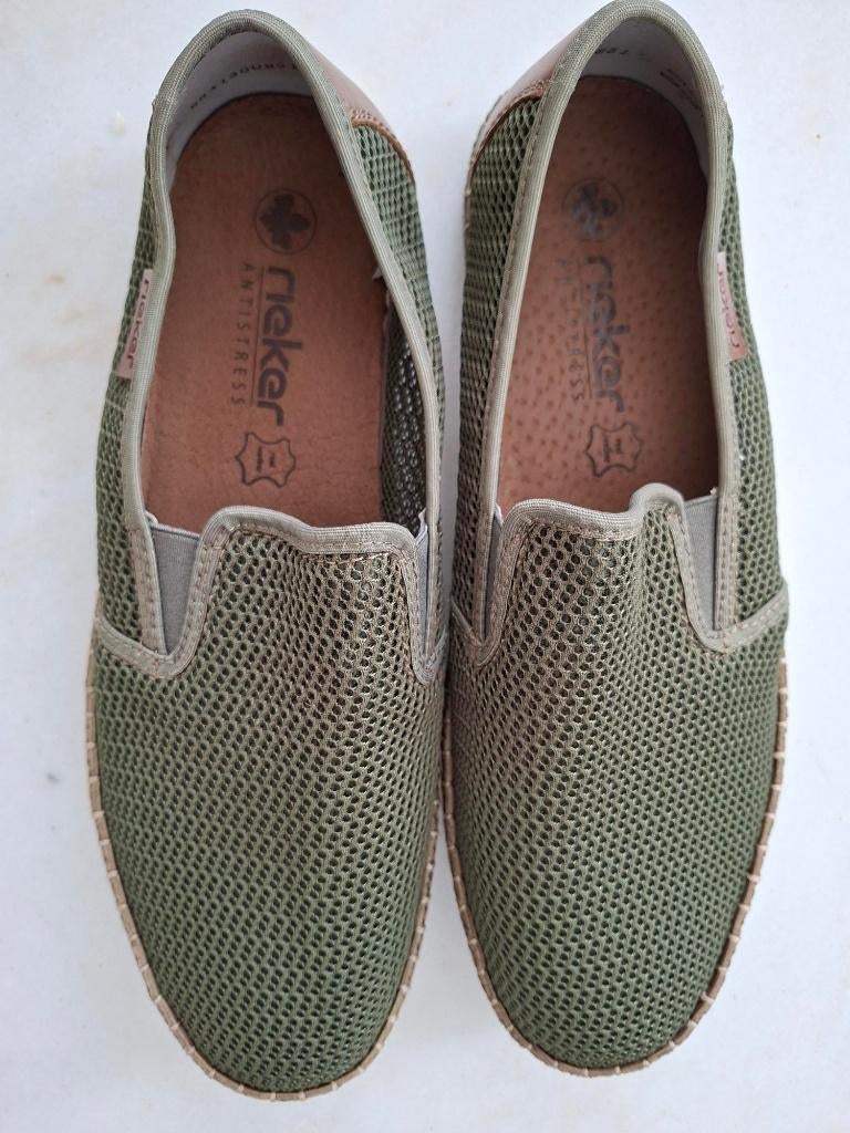 Heren schoenen Rieker, Overige kleuren, Ophalen of Verzenden, Zo goed als nieuw, Espadrilles of Moccasins