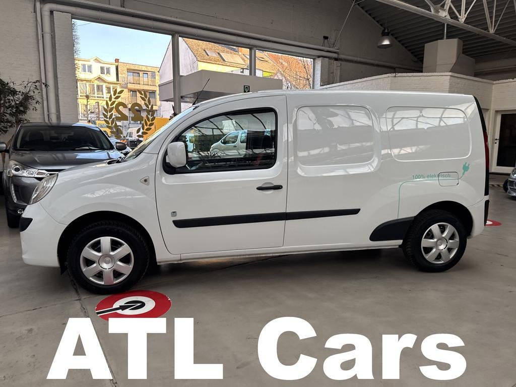 Renault Kangoo Elektrische Wagen | 38.000km | Ex Overheid, Auto's, Renault, Euro 5, Stof, Gebruikt, Zwart