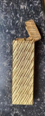 Briquet vintage doré pour collectionneur, Enlèvement ou Envoi, Briquet