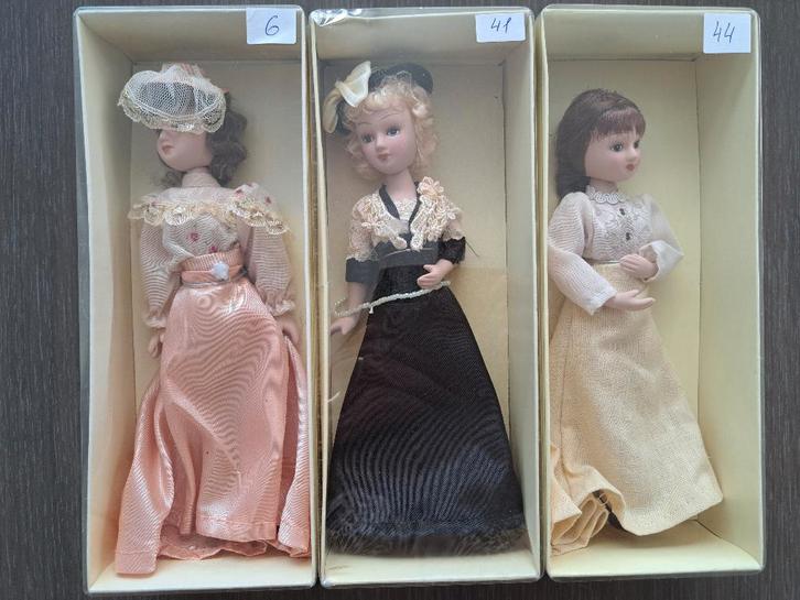 Porselein poppen Nieuw, Collections, Poupées, Neuf, Poupée, Enlèvement ou Envoi