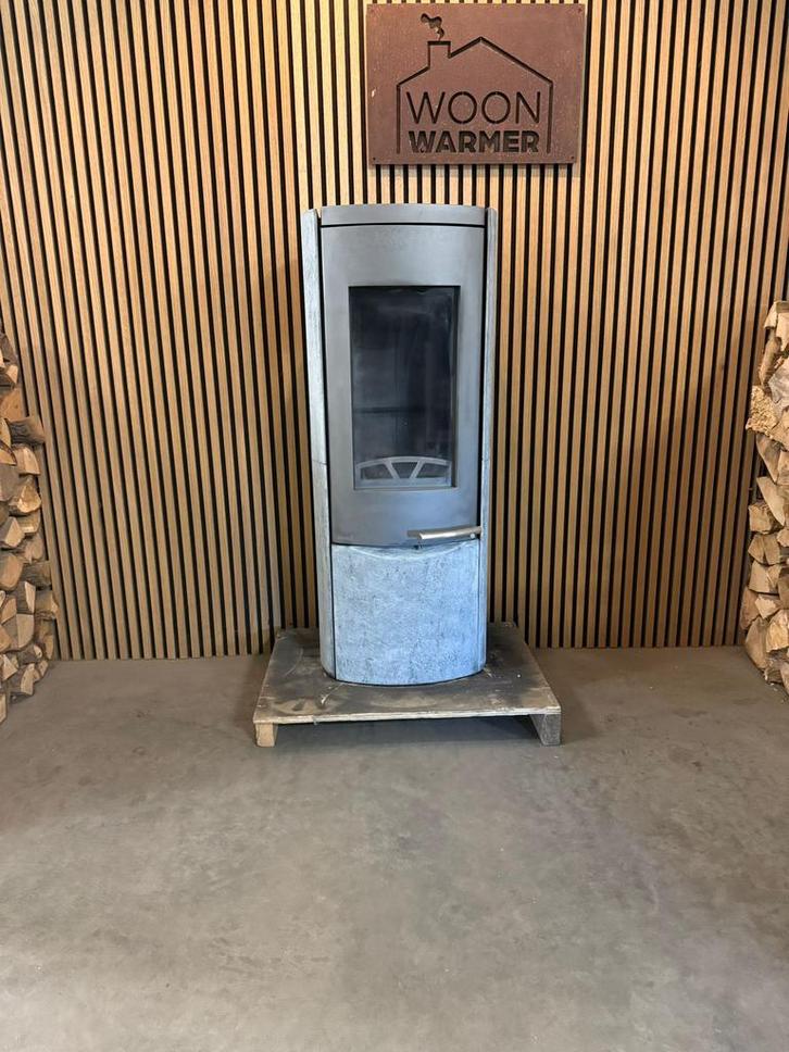 25213 Poêle en stéatite Wamsler 7 kW, Maison & Meubles, Poêles, Utilisé, Autoportant, Poêle à bois, Bois, Enlèvement