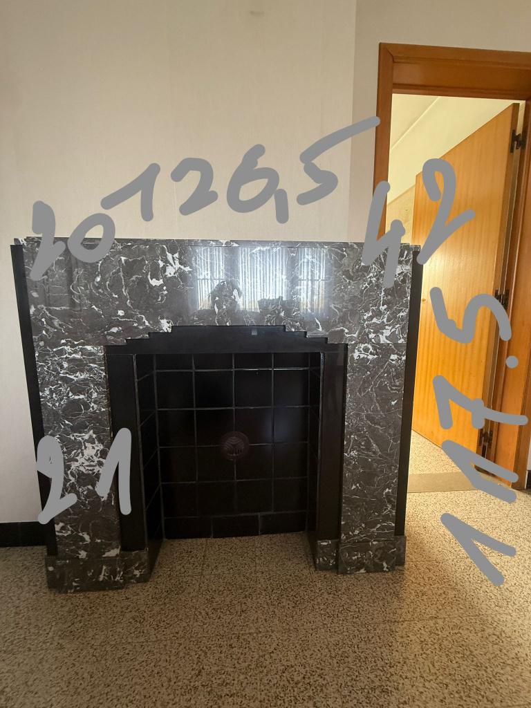 Marmer steen - open haard, Ophalen, Gebruikt, Vrijstaande haard, Overige soorten