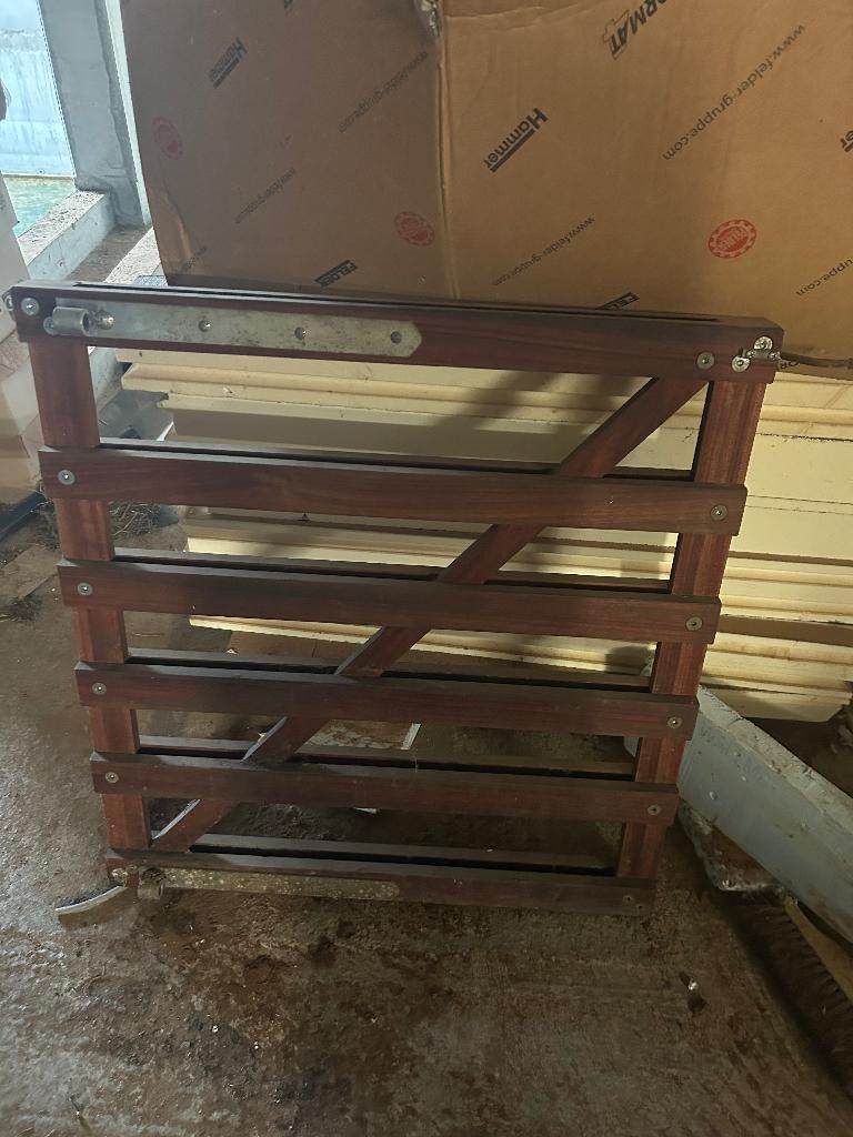 houten paddock tuinpoort, Tuin en Terras, Ophalen, Zo goed als nieuw, Hout, Looppoort