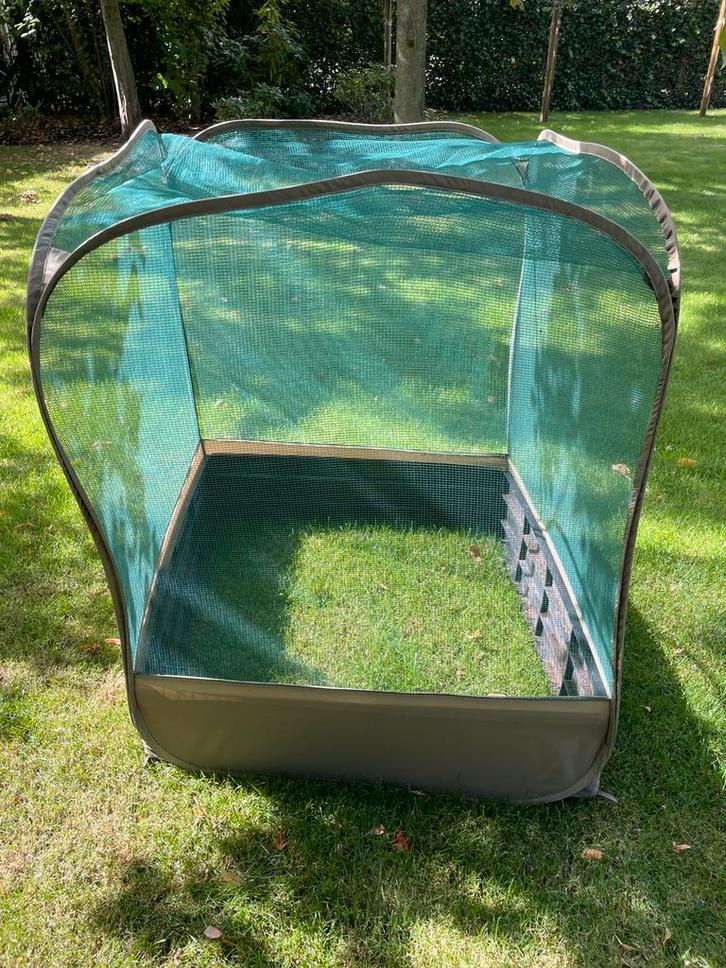 Moestuinbed + insektengaas, Jardin & Terrasse, Serres, Utilisé, Autres matériaux, Enlèvement