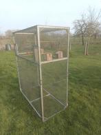 Aluminium volière met 2 toegangsluikjes, Dieren en Toebehoren, Ophalen