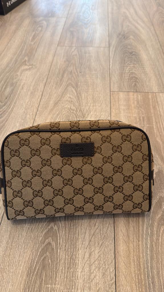 sacoche gucci beige, Ophalen of Verzenden, Zo goed als nieuw