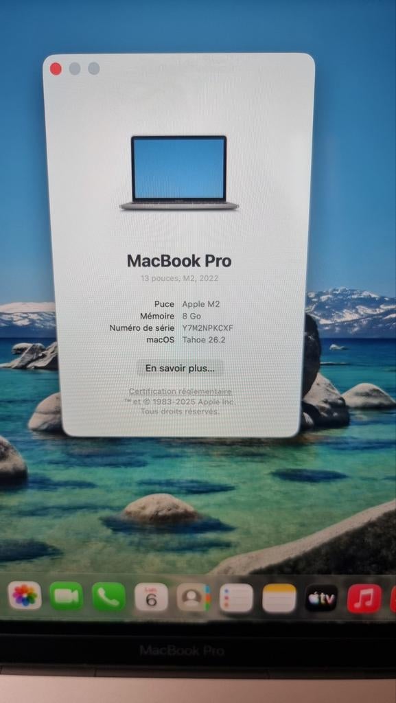 Apple Macbook M2 batterie 100%, Computers en Software, Apple Macbooks, Ophalen of Verzenden, MacBook