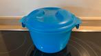 Nieuw: Tupperware rijstmaker/rijstkoker voor microgolf, Huis en Inrichting, Keuken | Tupperware, Ophalen of Verzenden, Nieuw, Blauw