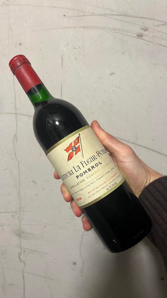 La Fleur Petrus 1988, Collections, Vins, Enlèvement, Comme neuf, Vin rouge